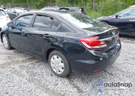 2013 Honda Civic Lx from USA, damaged, VIN 2HGFB2F54DH506744